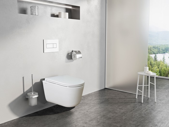 Готовый комплект: Инсталляция, унитаз подвесной Creo Ceramique LYon 2.0 с системой смыва Tornado в комплекте с быстросъемным сиденьем микролифт Azario - AZ-8010-1000+LY1100R