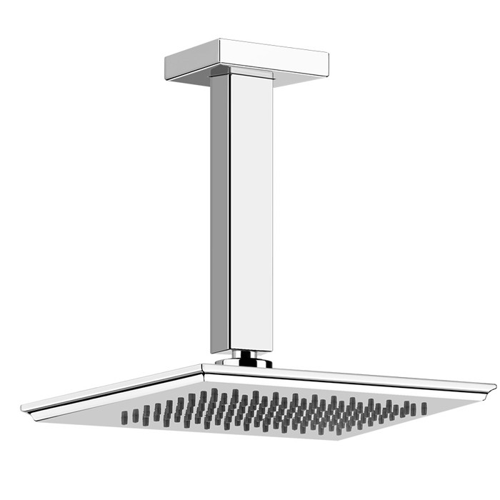 Верхний душ потолочный, высота 243мм, Gessi Eleganza, хром арт. 46152#031