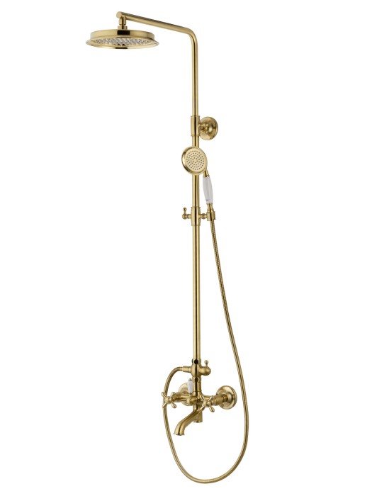Душевая система, Wonzon &amp; Woghand Retro, WW-88739020-BG цвет: золото