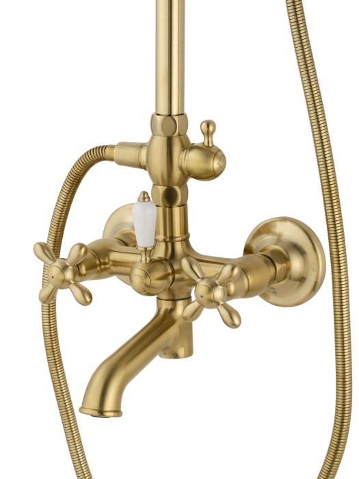 Душевая система, Wonzon & Woghand Retro, WW-88739020-BG цвет: золото