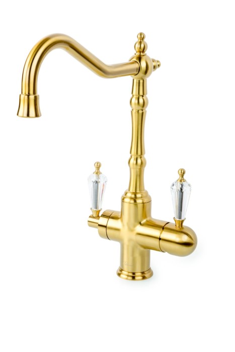 Смеситель для кухни с краном ripresa с кристаллом swarovski, Boheme Kitchen - 111-SW