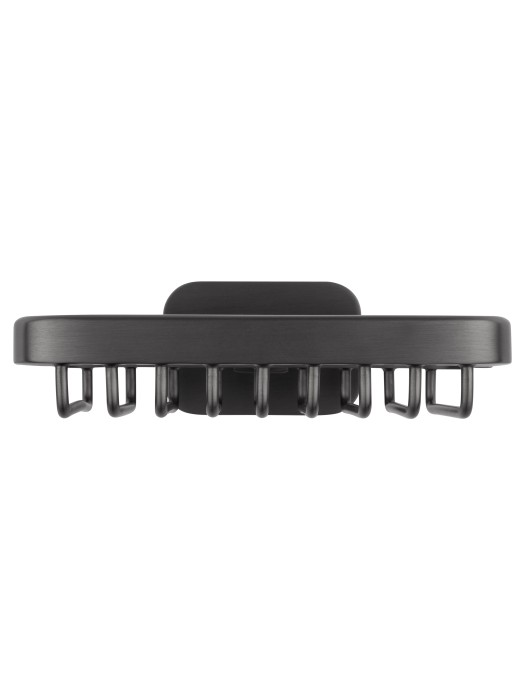 Мыльница с держателем, Wonzon & Woghand Graffity, WW-9324 цвет: графит