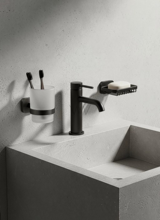 Мыльница с держателем, Wonzon & Woghand Graffity, WW-9324 цвет: графит