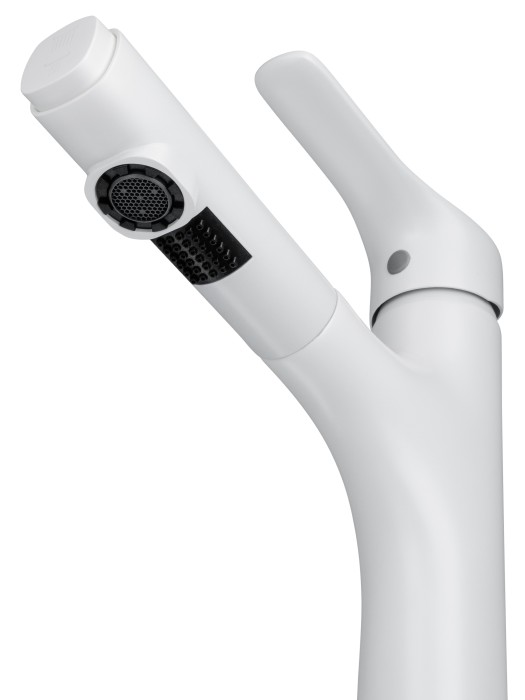 Смеситель для раковины с выдвижным изливом, Wonzon & Woghand, WW-AE4151-MW цвет: белый