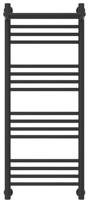 Сунержа Водяной полотенцесушитель 1000x400, Богема+ с 1 полкой, 15-0223-1040 цвет: тёмный титан муар