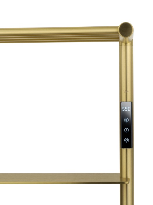 Полотенцесушитель электрический, Wonzon & Woghand Dusseldorf, WW-A208-BG цвет: золото