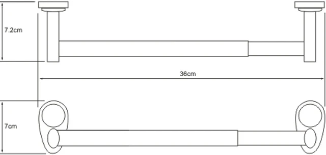 Держатель для бумажных полотенец, хром WasserKRAFT Main К-9200 арт. K-9222D