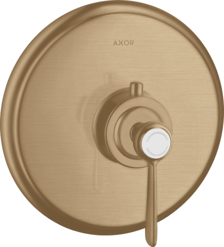 Термостат для душа HighFlow Montreux Axor, шлифованная бронза арт. 16824140