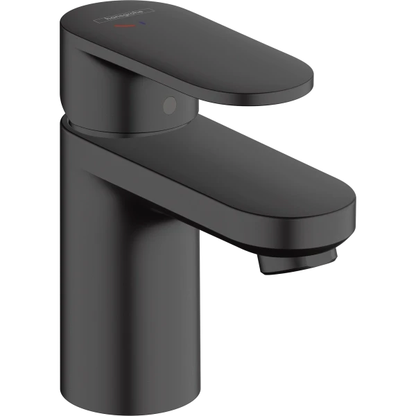 Смеситель для раковины CoolStart со сливным гарнитуром, Hansgrohe Vernis Blend, черный арт. 71584670