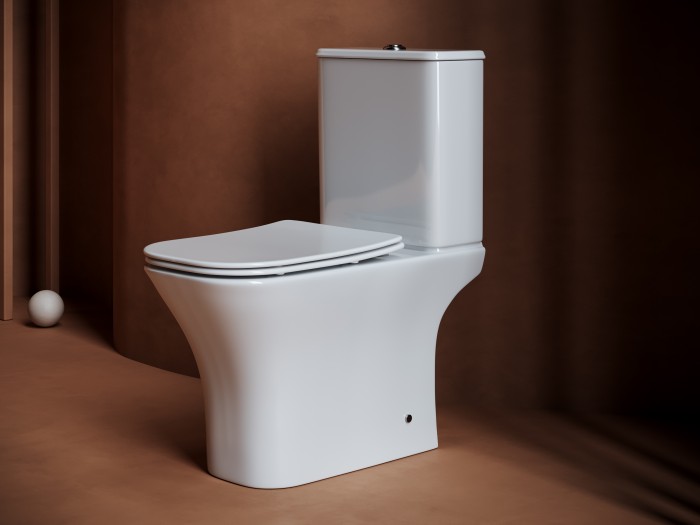 Унитаз компакт Ceramicanova Alfa, белый арт. CN9002