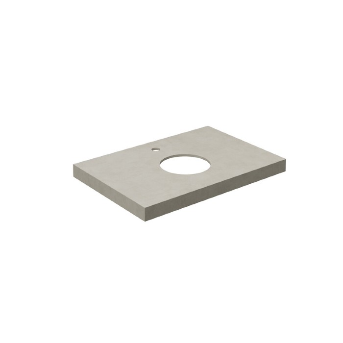 Столешница из керамогранита Про Чементо 70x48см, Canaletto Kerama Marazzi, бежевый - CN70.DD506920R