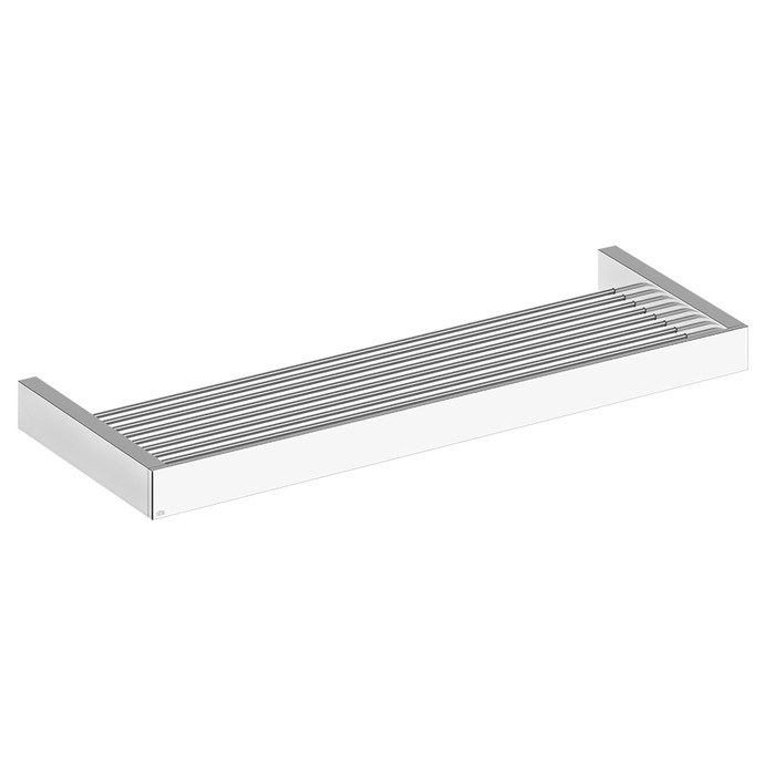 Полочка 60см широкая, подвесная, Gessi Rettangolo, хром арт. 20950#031