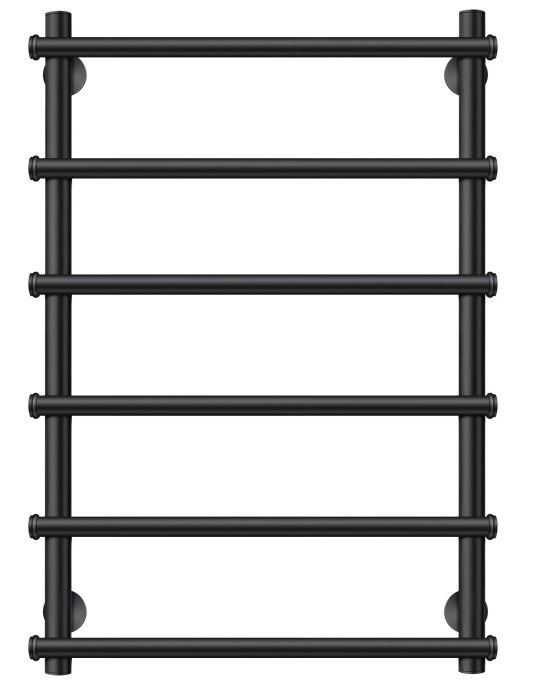 Полотенцесушитель электрический 80x70 Турин 1 (черный матовый) Secado арт. 4673739243848
