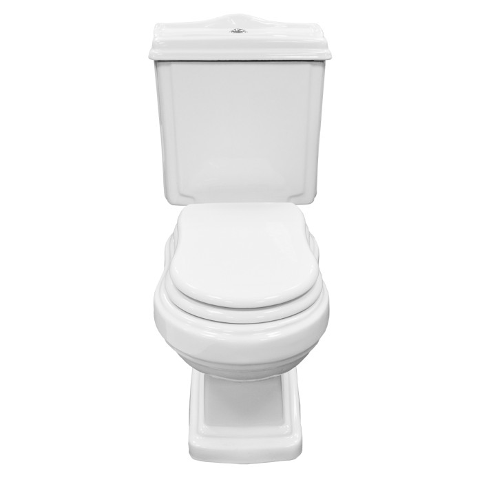 Унитаз-компакт 680х430х850 напольный, в комплекте с сиденьем полипропилен микролифт, Azario LORETTI арт. AZ-239