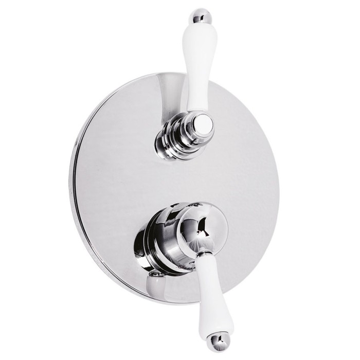 Однорычажный встроенный смеситель для душа, с дивертером на 3 выхода, Giulini Harmony, хром арт. 9511-3