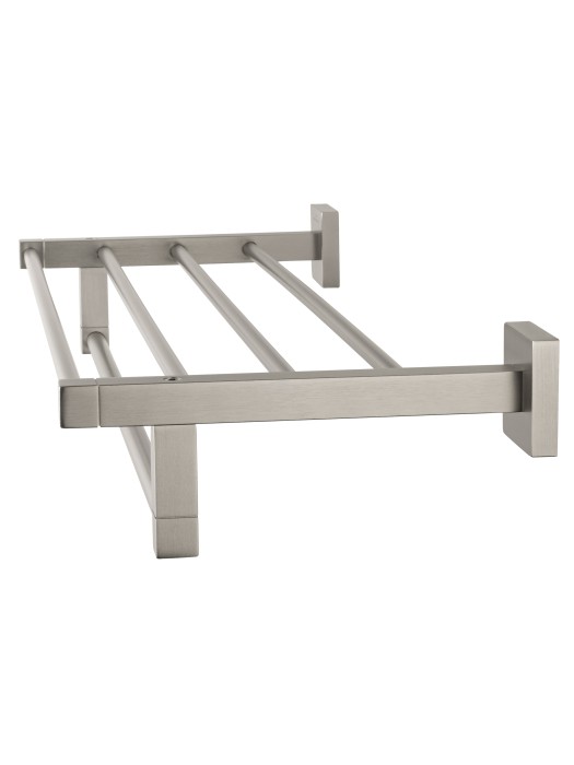 Полотенцедержатель с полкой, Wonzon & Woghand Polo, WW-8981-BN цвет: никель