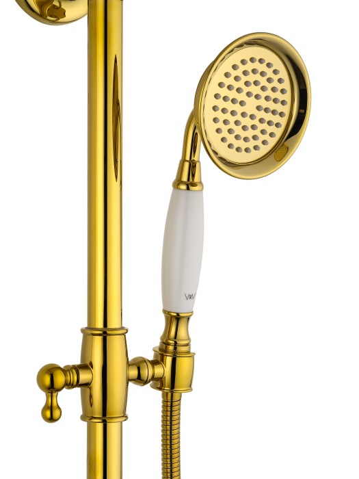Душевая система, Wonzon & Woghand Retro, WW-88739020-PG цвет: золото