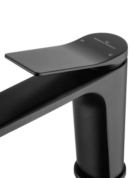 Смеситель для раковины, Wonzon & Woghand, WW-XH-012-MB цвет: черный