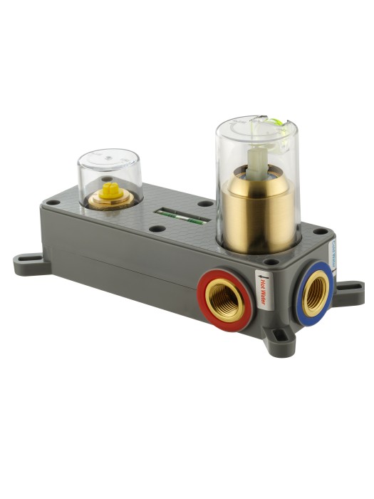 Смеситель для раковины встраиваемый, Wonzon & Woghand Brilliant, WW-88869079-BG цвет: золото