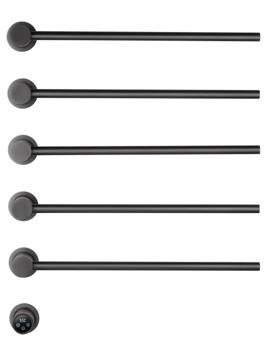 Полотенцесушитель электрический встраиваемый, Wonzon & Woghand Hamburg, WW-AL315-GM цвет: графит