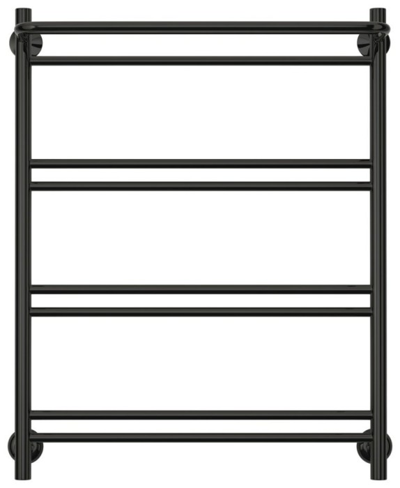 Стилье Водяной полотенцесушитель 800x600, Версия-Н1, 17621-8060 цвет: черный