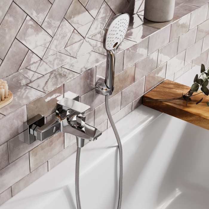 Смеситель для ванны с коротким изливом Salm 2700 WasserKRAFT арт. 2701