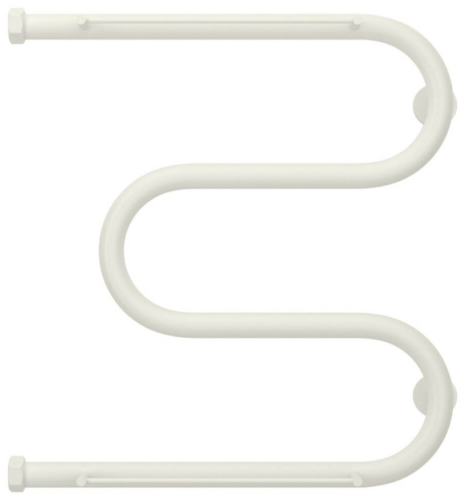 Сунержа Водяной полотенцесушитель 500x500, М-образный, 30-4008-5050 цвет: матовый белый