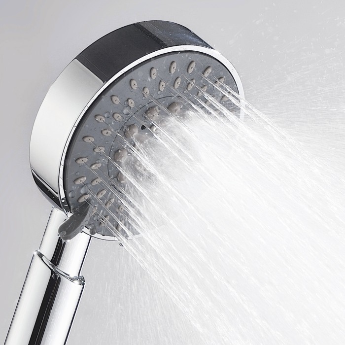 Встраиваемый комплект для душа с верхней душевой насадкой и лейкой Berkel 4800 WasserKRAFT арт. A16028 Thermo