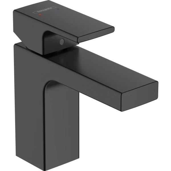 Смеситель для раковины без сливного гарнитура, Hansgrohe Vernis Shape, черный арт. 71569670