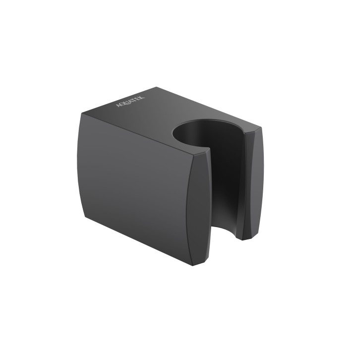 Держатель ручного душа, Aquatek, черный арт. AQ2403MB
