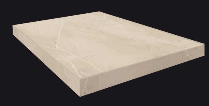 Ступень капри белый угловая правая 33x45 Coliseum Gres Capri арт. 620070000941