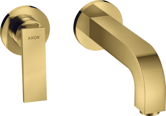 Смеситель для раковины Citterio Axor, полированное золото арт. 39121990