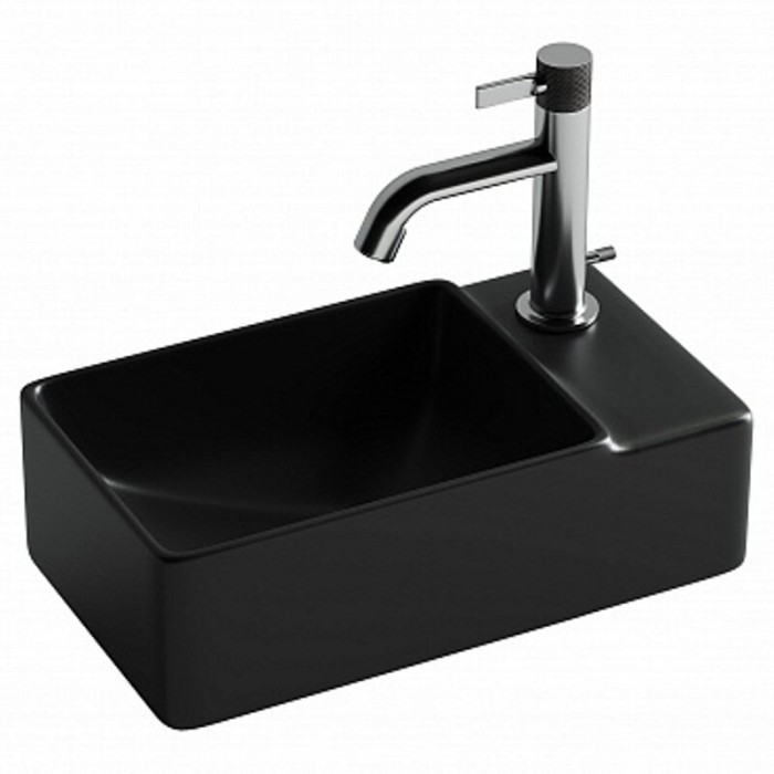 Подвесная раковина Ceramicanova Element, черный арт. CN5045MB