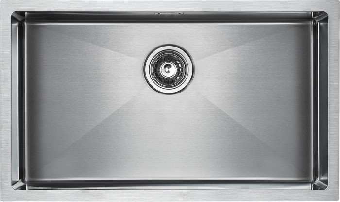 Мойка для кухни нержавеющая 740х440мм Paulmark KOHER, брашированная нерж. сталь - PM807444-BS