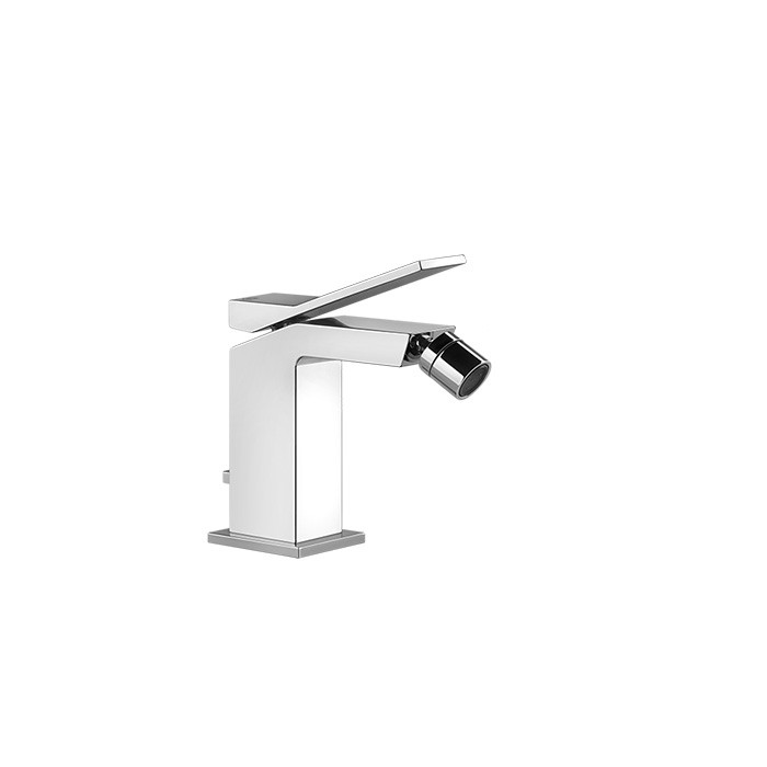 Смеситель для биде на 1 отверстие, с донным клапаном, Gessi Rettangolo, хром арт. 53007#031
