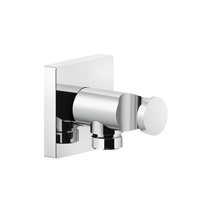 Вывод воды с держателем для душевой лейки на 1/2", Gessi Rilievo, хром арт. 59161#031