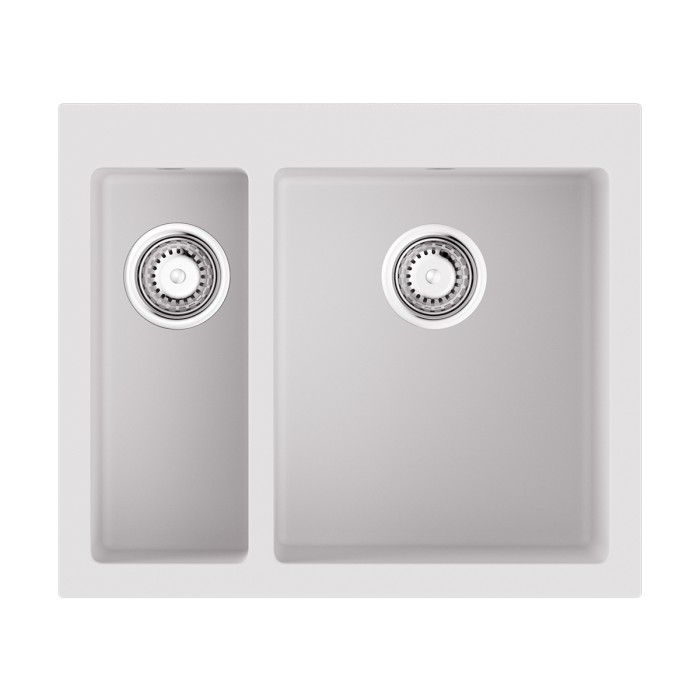 Кухонная мойка Omoikiri Bosen 59-2A-WH Artceramic, цвет белый арт. 4993823