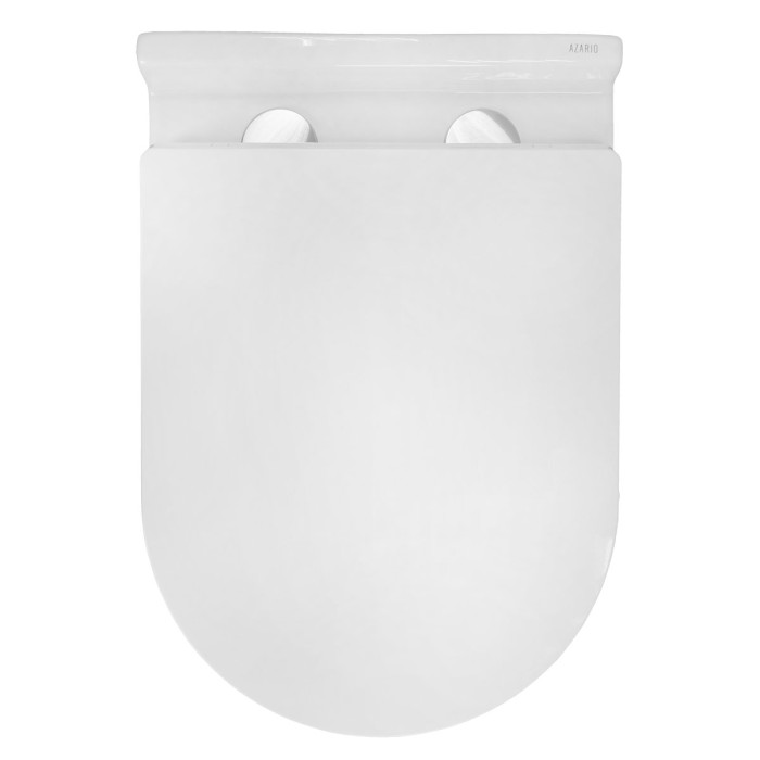 Готовый комплект инсталляция + унитаз Fora безободковый, с быстросъемным сиденьем микролифт  Azario - AZ-8010-1000+AZ-0017 E-R