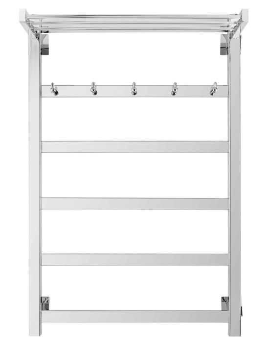 Полотенцесушитель водяной 80x40 Корсико 1 КСП (черный) Secado арт. 4603777474256