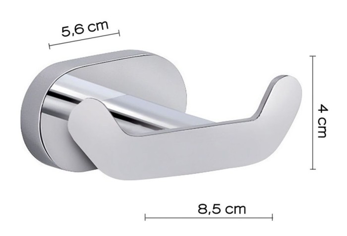 Крючок двойной Bernina Gedy, BE26(13) цвет: хром