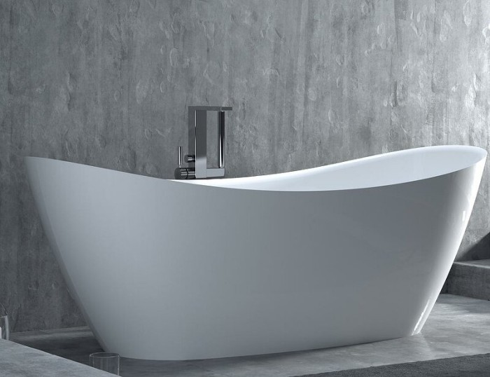 Ванна отдельностоящая 170x75, матовая, Salini NOEMI арт. 101722M