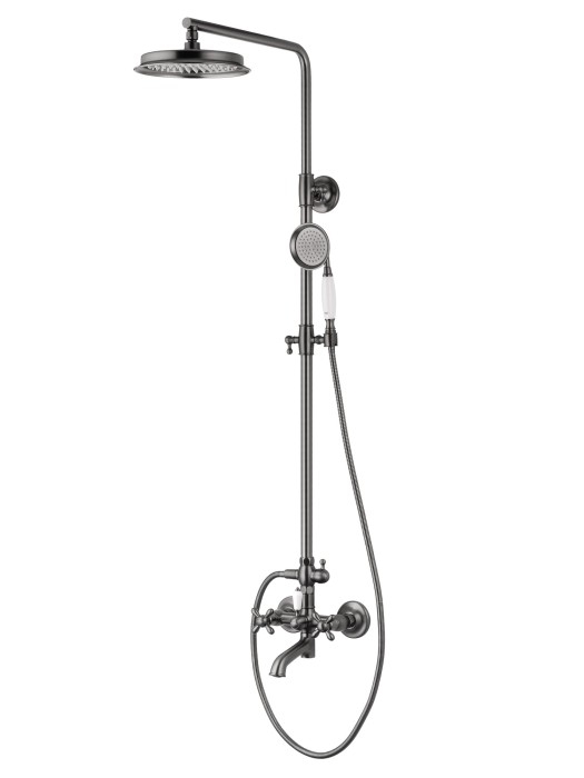 Душевая система, Wonzon &amp; Woghand Retro, WW-88739020-BGM цвет: графит