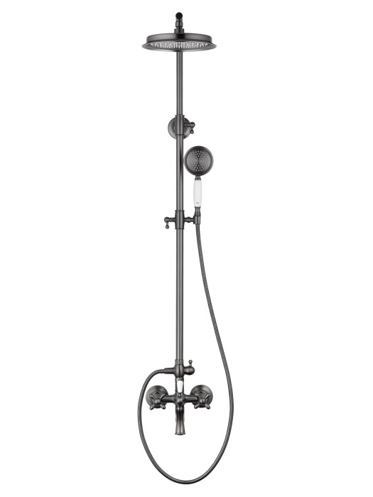 Душевая система, Wonzon & Woghand Retro, WW-88739020-BGM цвет: графит