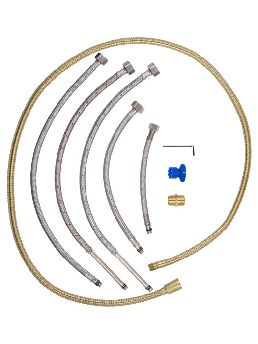 Смеситель на борт ванны, Wonzon & Woghand Steam, WW-88659008-BG цвет: золото