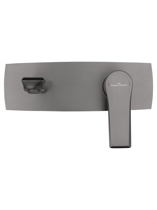 Смеситель для раковины встраиваемый, Wonzon & Woghand Brilliant, WW-88869079-BGM цвет: графит