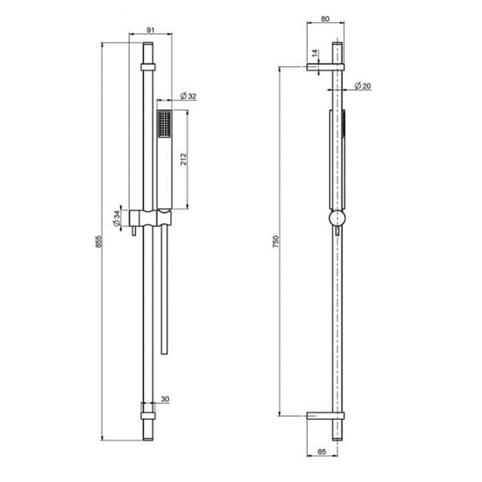 Fima Carlo Frattini Душевая штанга c ручным душем и шлангом 150см., Wellness, F2150OS цвет: золото