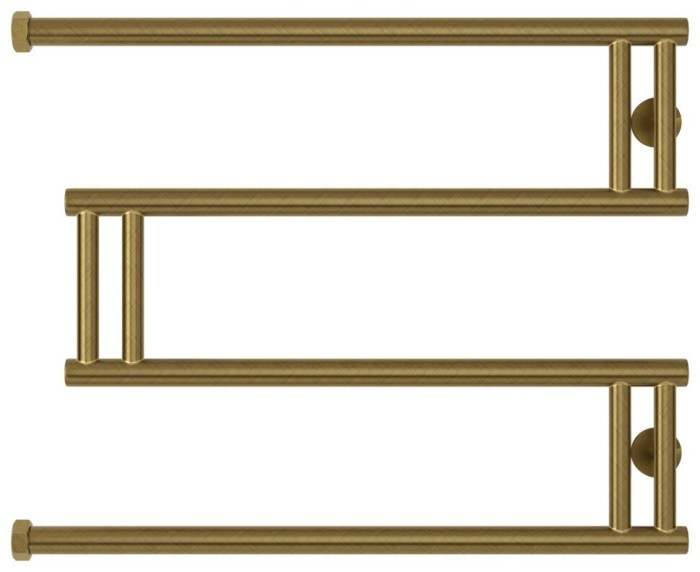 Сунержа Водяной полотенцесушитель 500x650, High-Tech+, 05-4050-5065 цвет: состаренная бронза