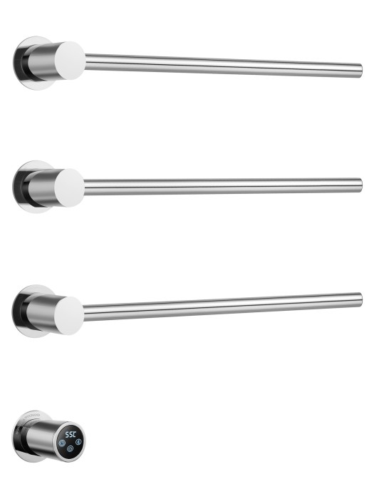 Полотенцесушитель электрический встраиваемый, Wonzon &amp; Woghand Hamburg, WW-AL313-CR цвет: хром