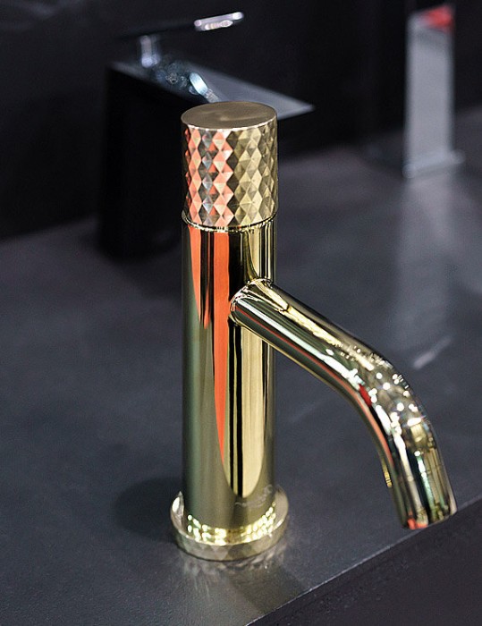 Смеситель для раковины, золото, Stick Boheme 121-GG.2