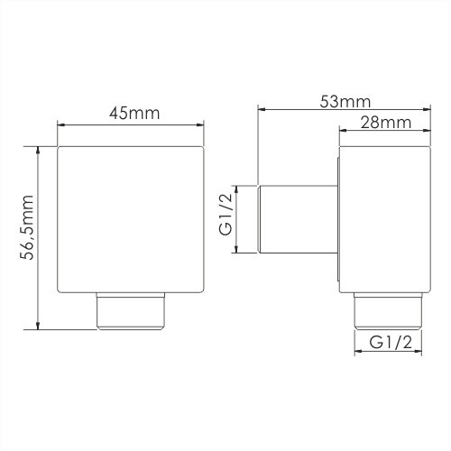 Подключение шланга WasserKRAFT арт. A124